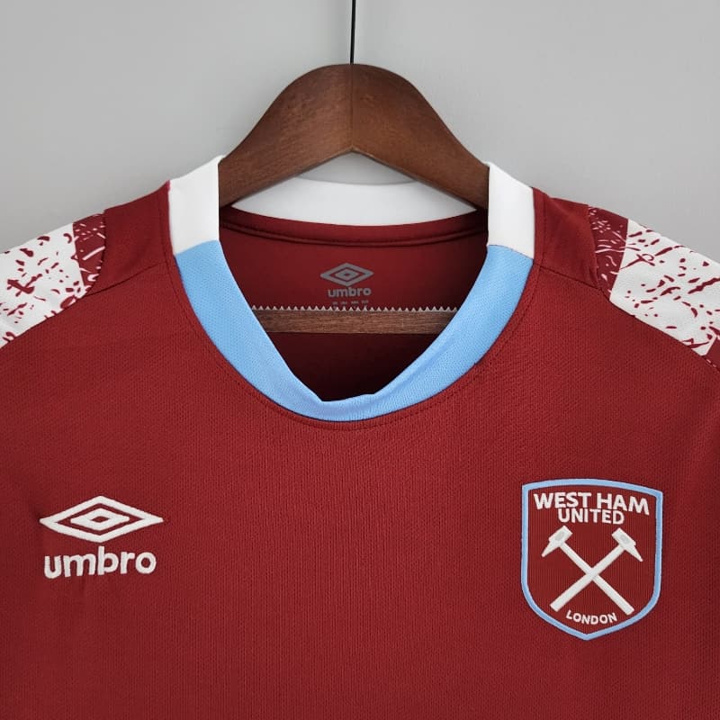 22-23 West Ham United Soccer Jersey Home - Soccer Jersey Yupoo