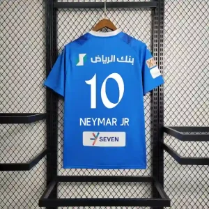 23-24 Al-Hilal Saudi Soccer Jersey Home NEYMAR JR # 10
