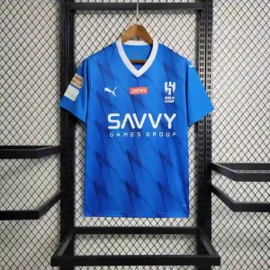 23-24 Al-Hilal Saudi FC Soccer Jersey Home