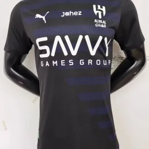 23/24 Player Version Al-Hilal Saudi FC Soccer Jersey Second Away